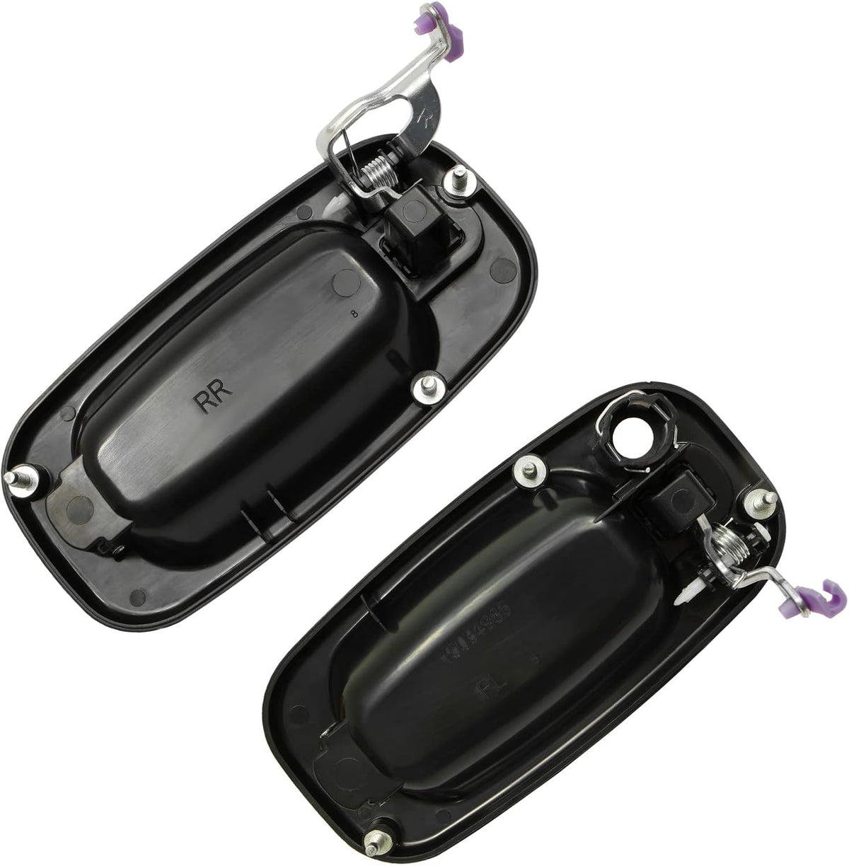 Exterior Door Handles Kit with Keyhole, Pack of 2 F419