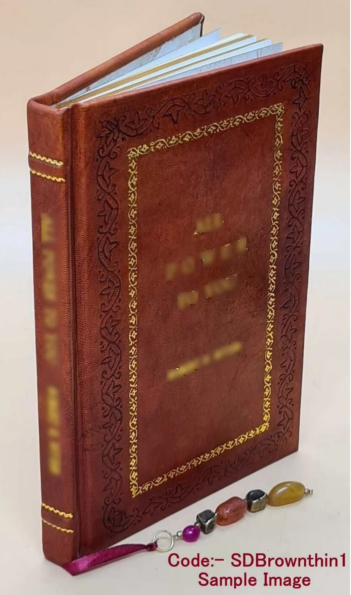 Premium Leather Bound Book W267319