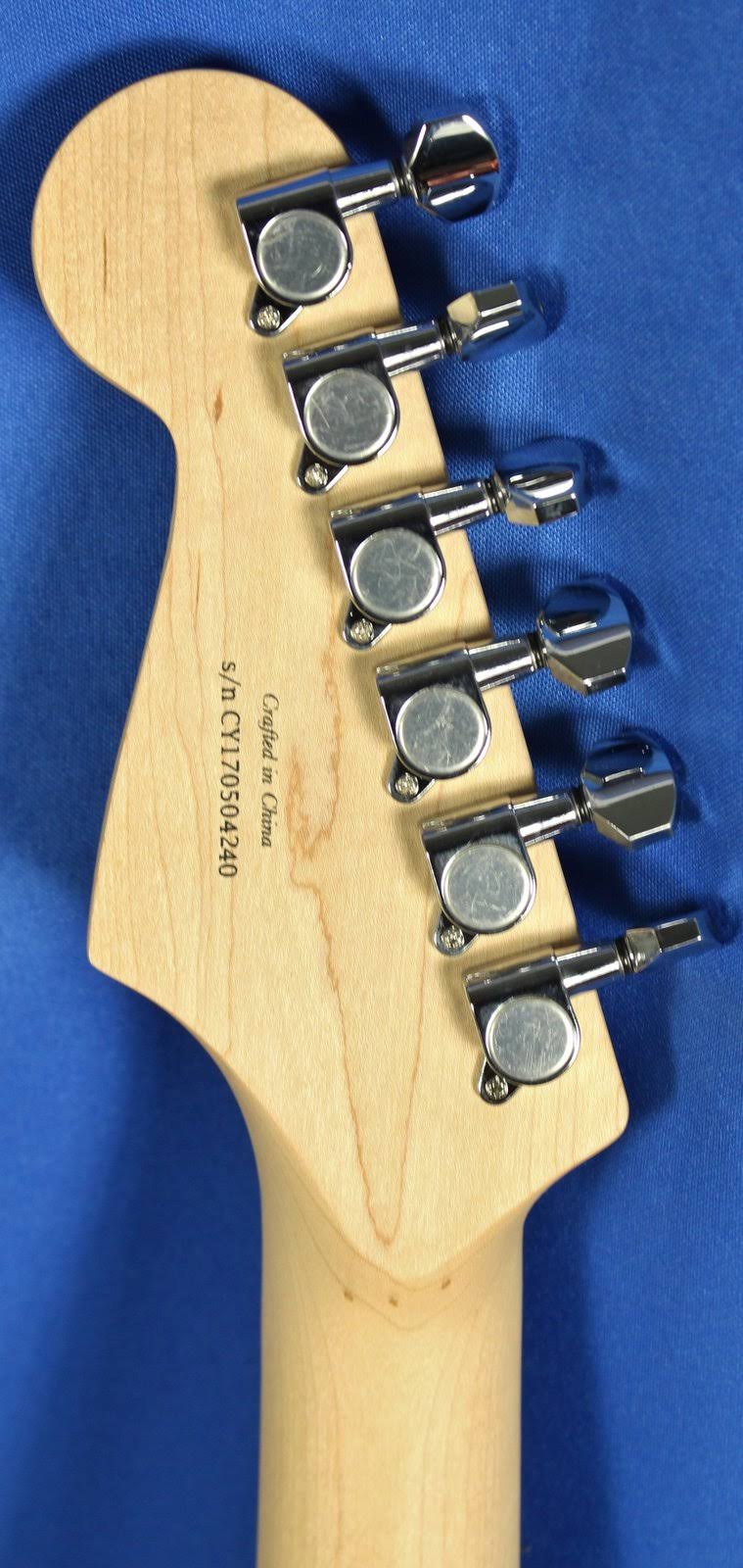 Pearl White Stratocaster HH Electric Guitar U72635