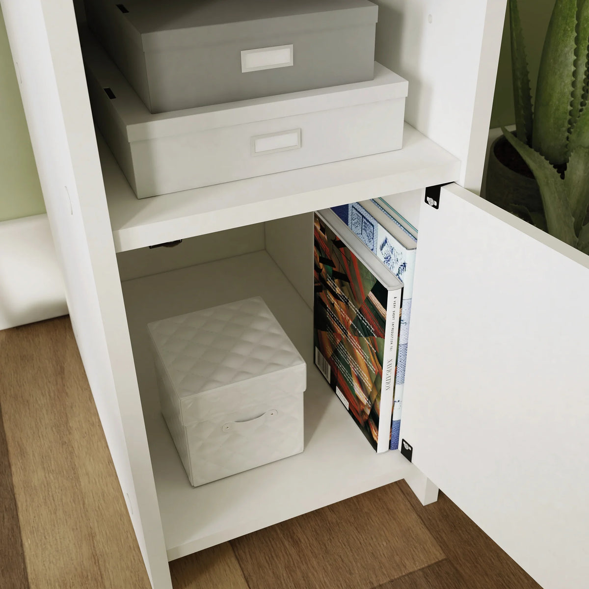 Computer Desk with Storage & Shelving A769