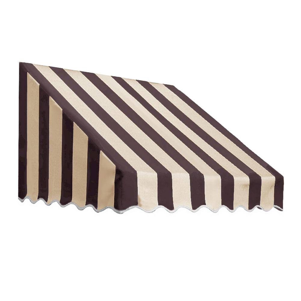 Brown/Tan Window Awning K238602