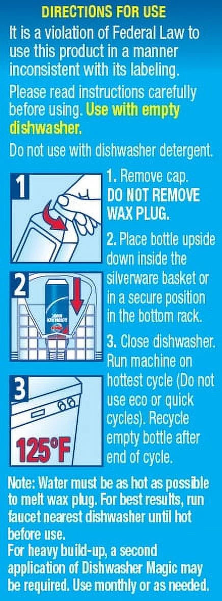 Dishwasher Cleaner and Disinfectant 2-Pack O934296