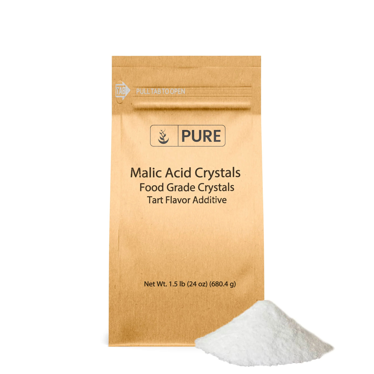Malic Acid 1.5 lb Food Grade Crystals H535606