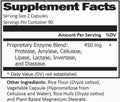 180 Capsules Dietary Enzyme Nutritional Supplement J8752
