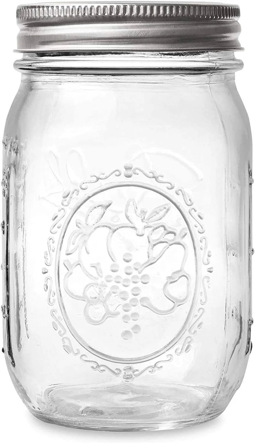 16-oz Mason Jar with Lids and Bands Pack of 24 H16534