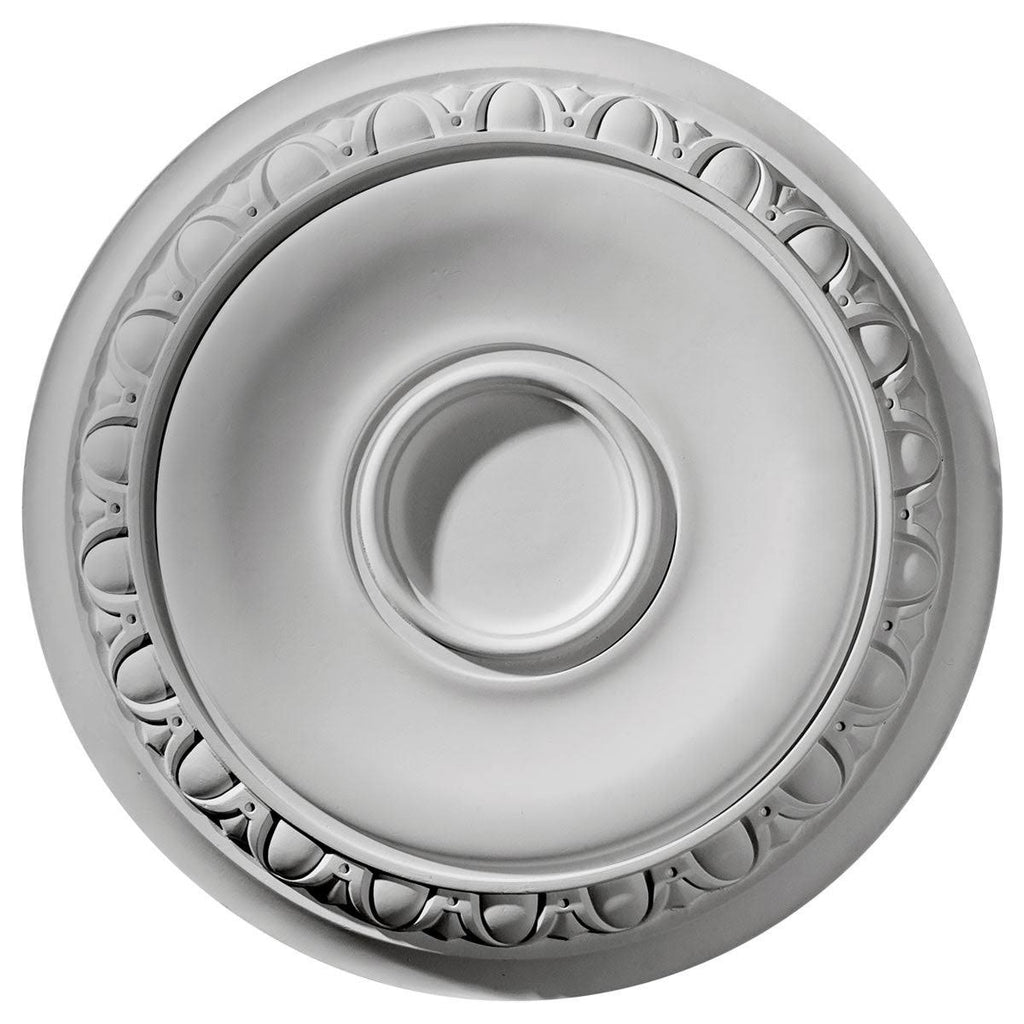 24 1/4x22OD x 1 1/2x22P Ceiling Medallion Hand-Painted Athenian Green U467