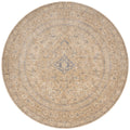Beige 7'10 x 7'10 Rug O872451