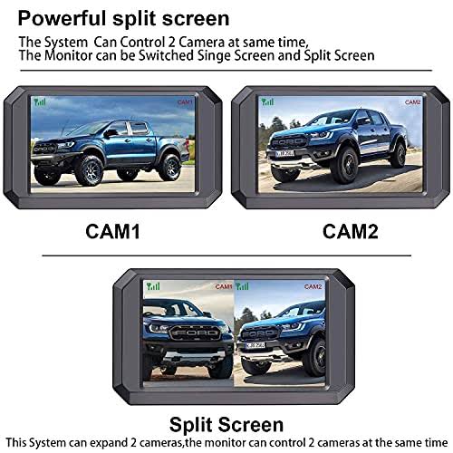 Wireless Backup Camera HD 1080p 5 Monitor O136167