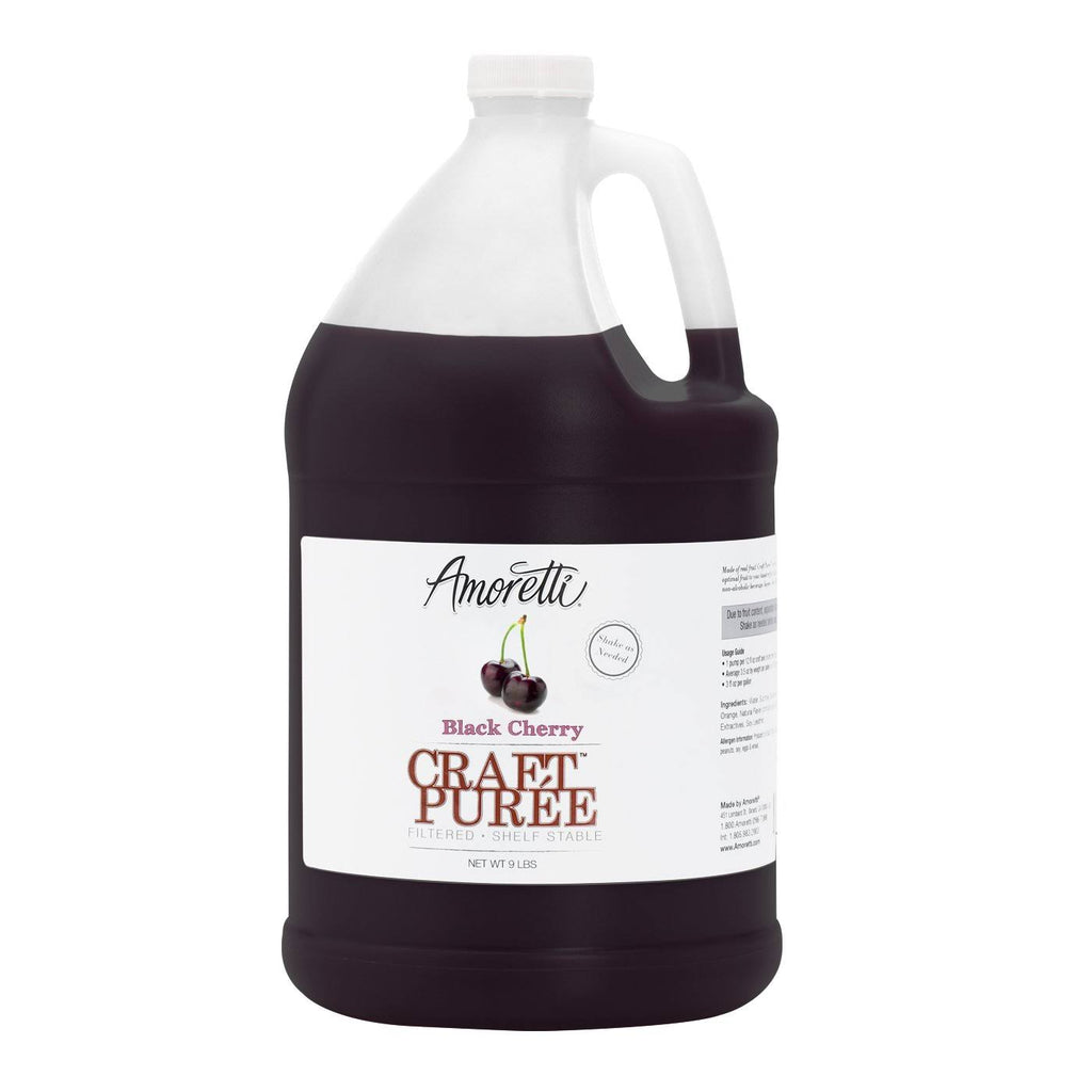 Black Cherry Craft Puree - 9 lbs C412