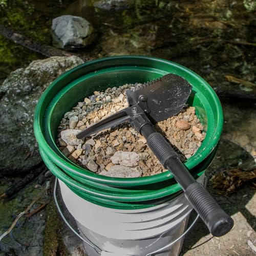 50" Aluminum Folding Sluice Box Gold Prospecting Kit J93694