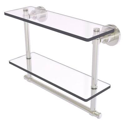 Satin Nickel Wall Shelf E7384