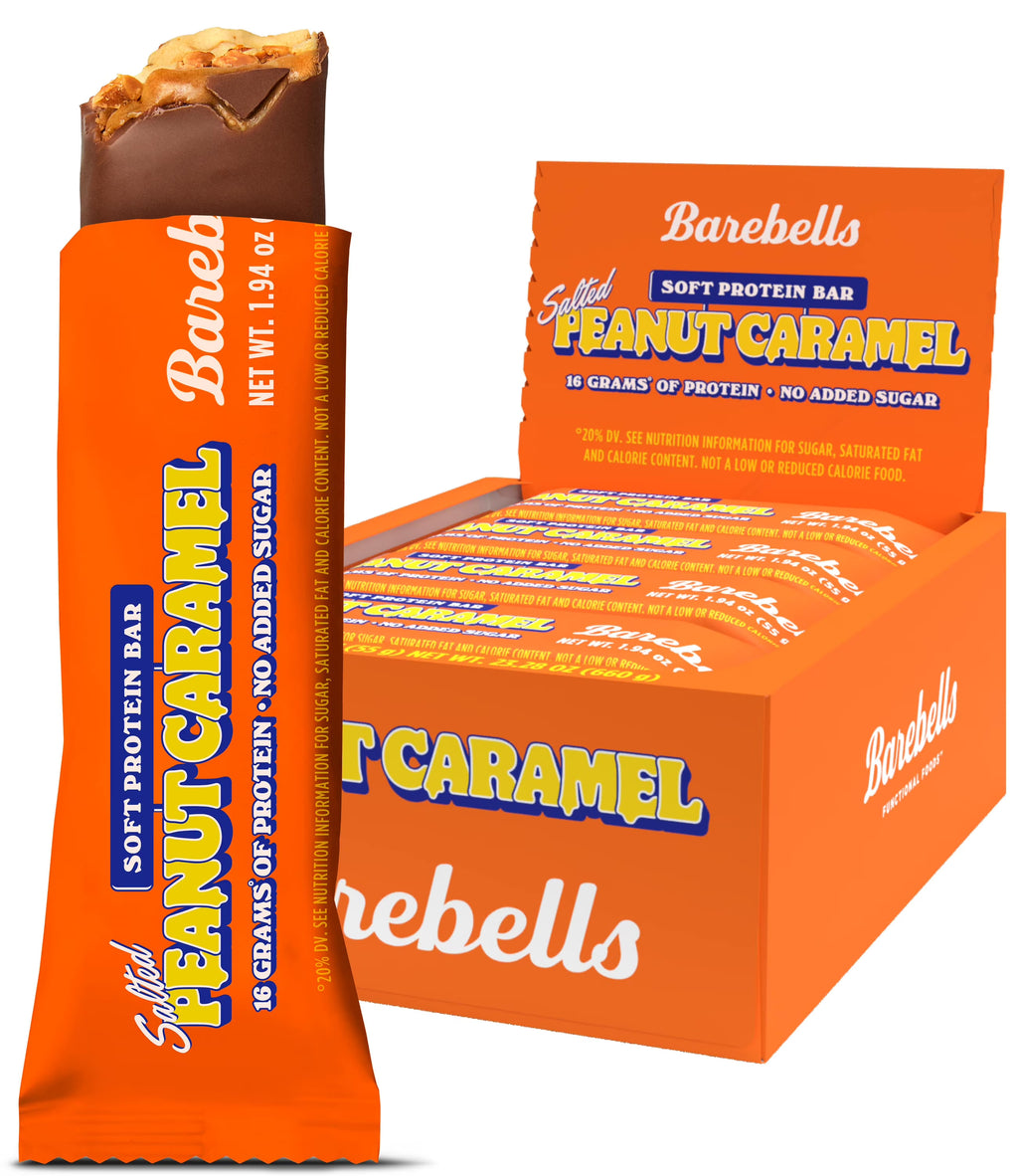 Salted Peanut Caramel Protein Bars, 12 Count, 1.9oz A9630