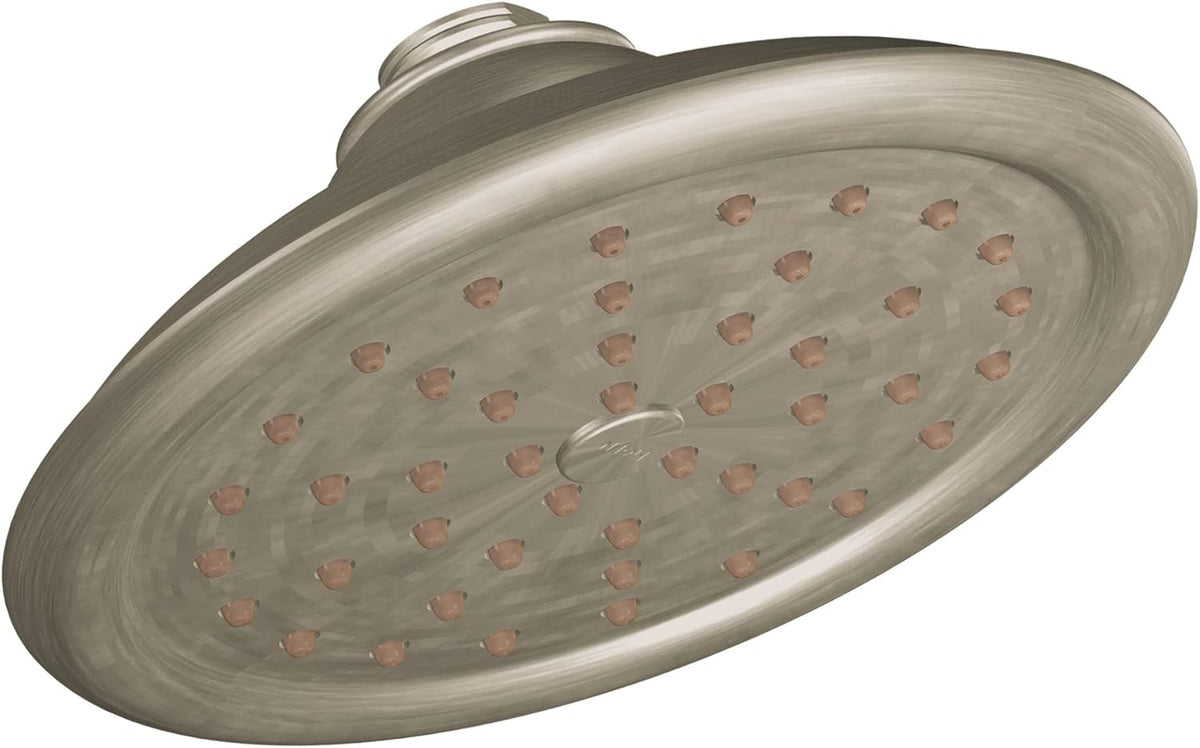 Brushed Nickel Rainshower Showerhead S1073