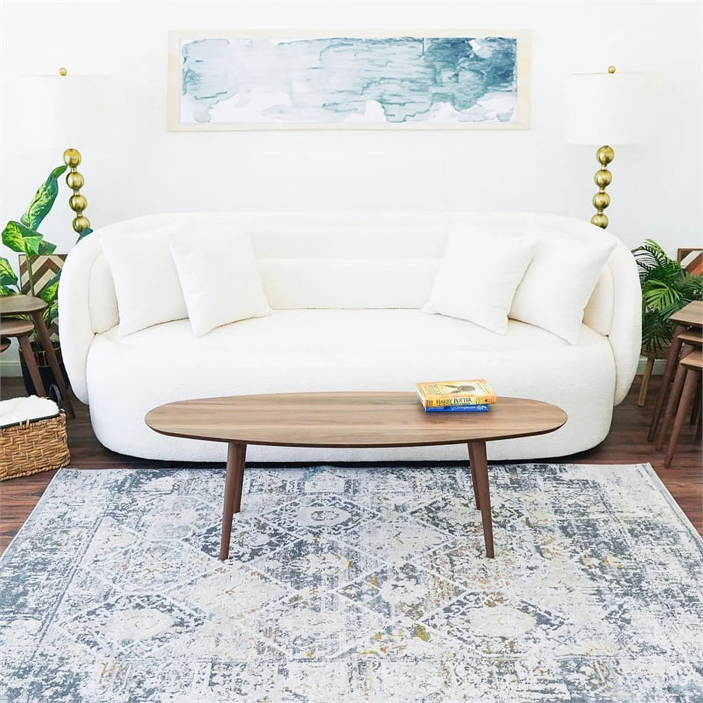 Mid-Century Solid Wood Coffee Table M3229