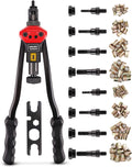 Rivet Nut Tool Set with 8 Mandrels and 80 Rivet Nuts P391