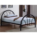 Black Twin Size Metal Bed I4144