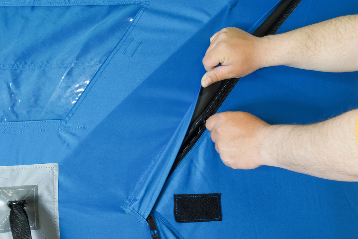 Pop-up Ice Fishing Hub Shelter C390