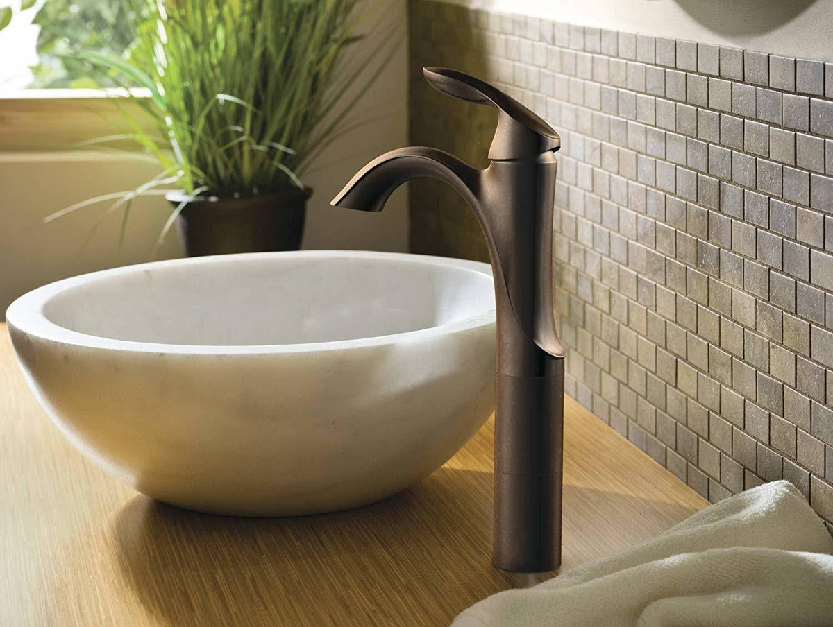 Oil Rubbed Bronze Single Handle Bathroom Faucet P69087