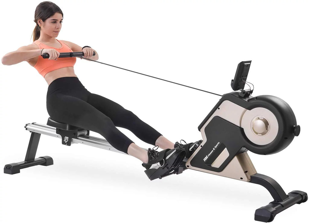Rowing Machine with 12 Levels of Adjustable Resistance T9050