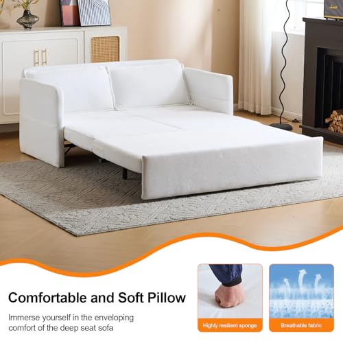 Black Convertible Sofa Bed E3052