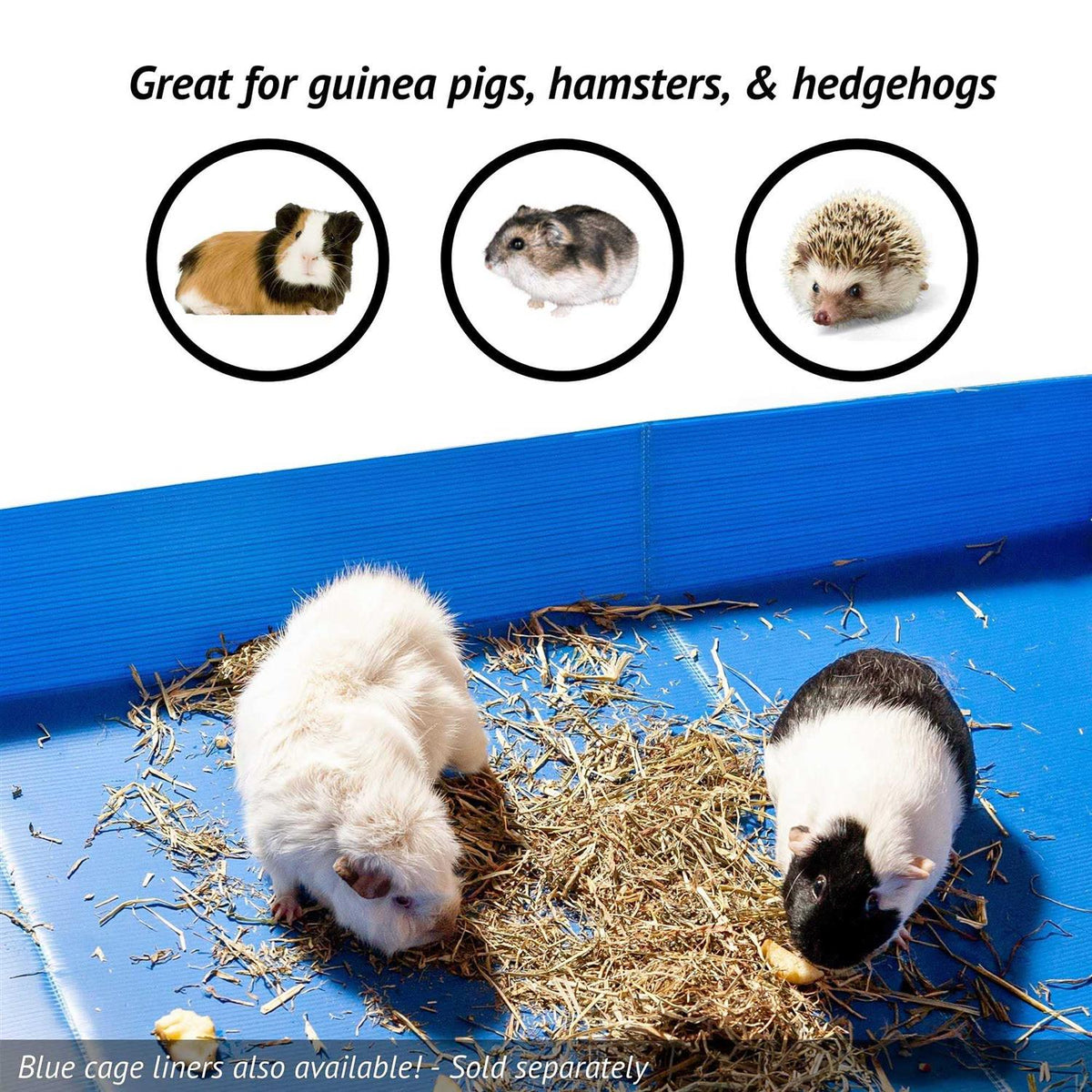 Guinea Pig Corrugated Plastic Cage Liners I72552