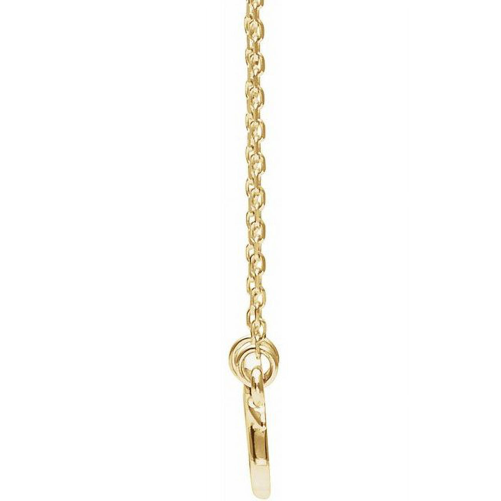 14K Yellow Snake Necklace W17679