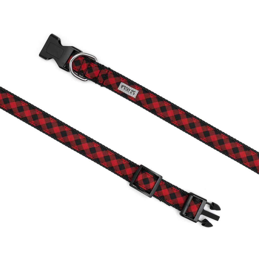 Plaid Dog Collar H201536