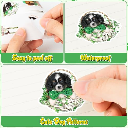 1000PCS Christmas Cat Stickers I185280