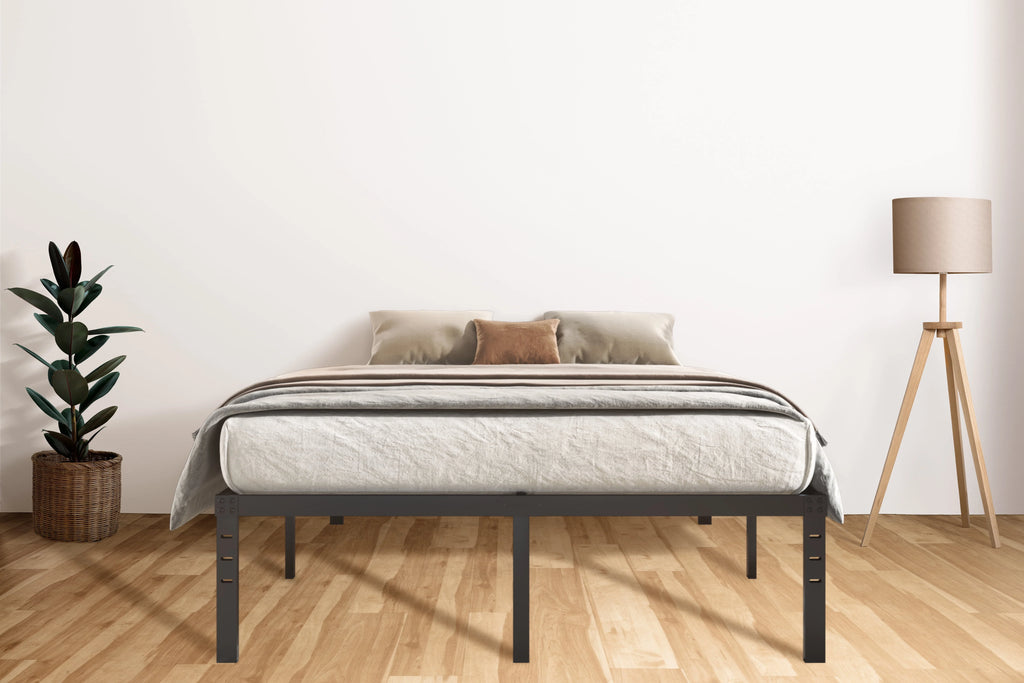 King Size 14 Inches High Bed Frame with Storage Z99172