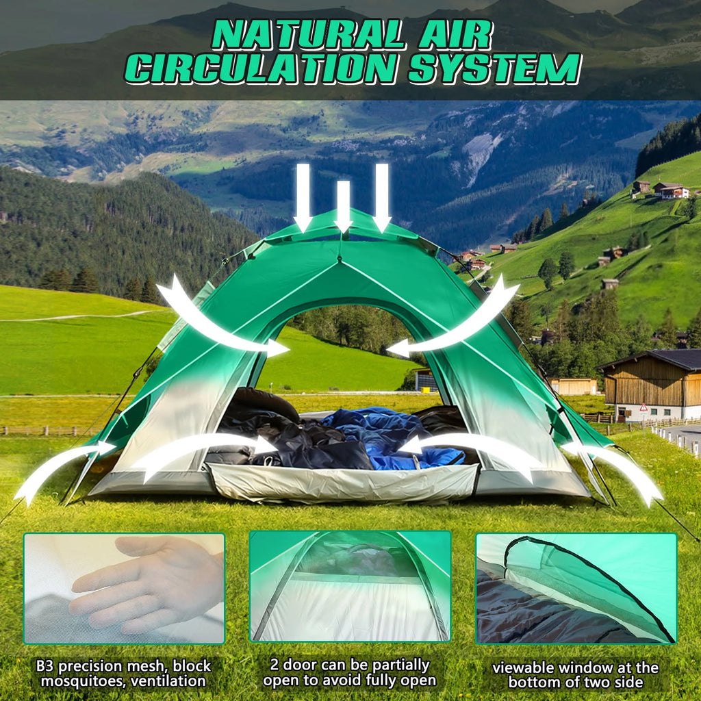 4-Person Camping Tent R2455