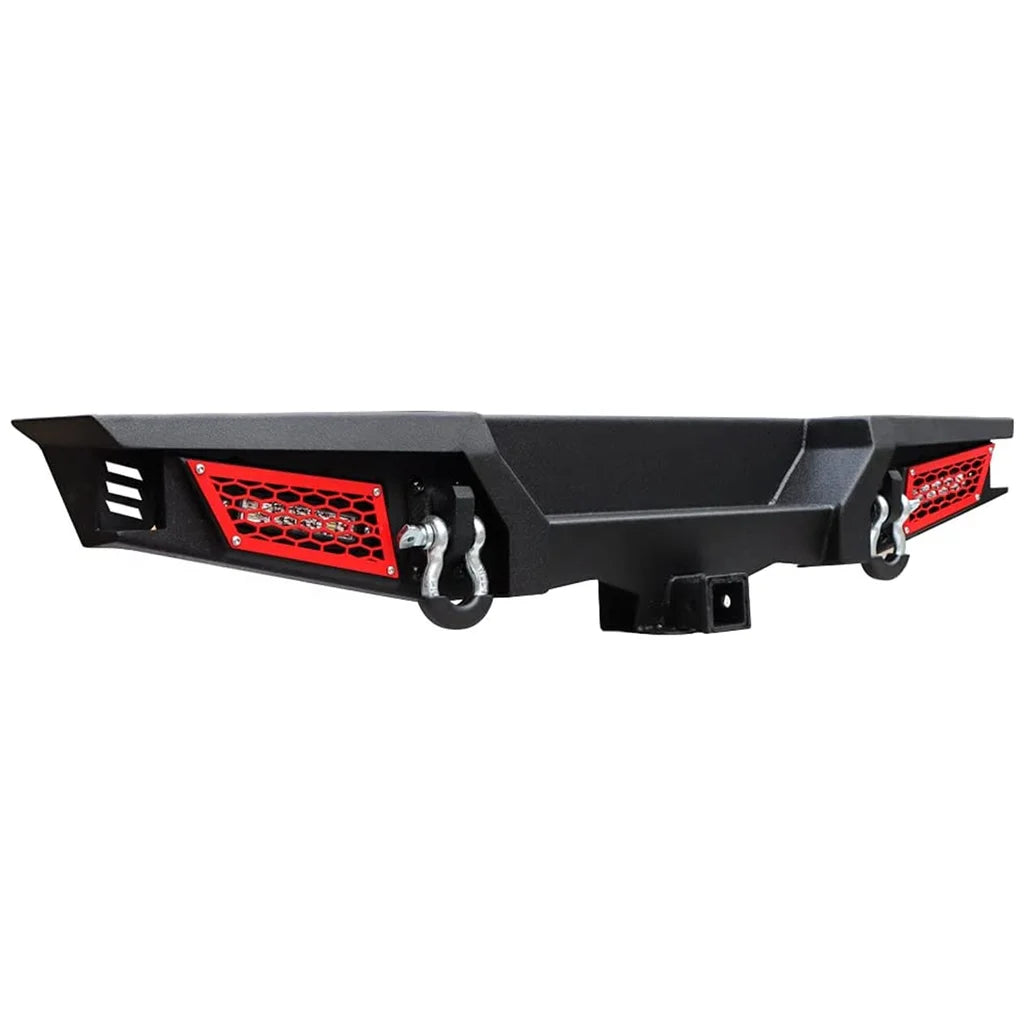 Front & Rear Bumper Combos with Winch Plate LED Work Lights U201303