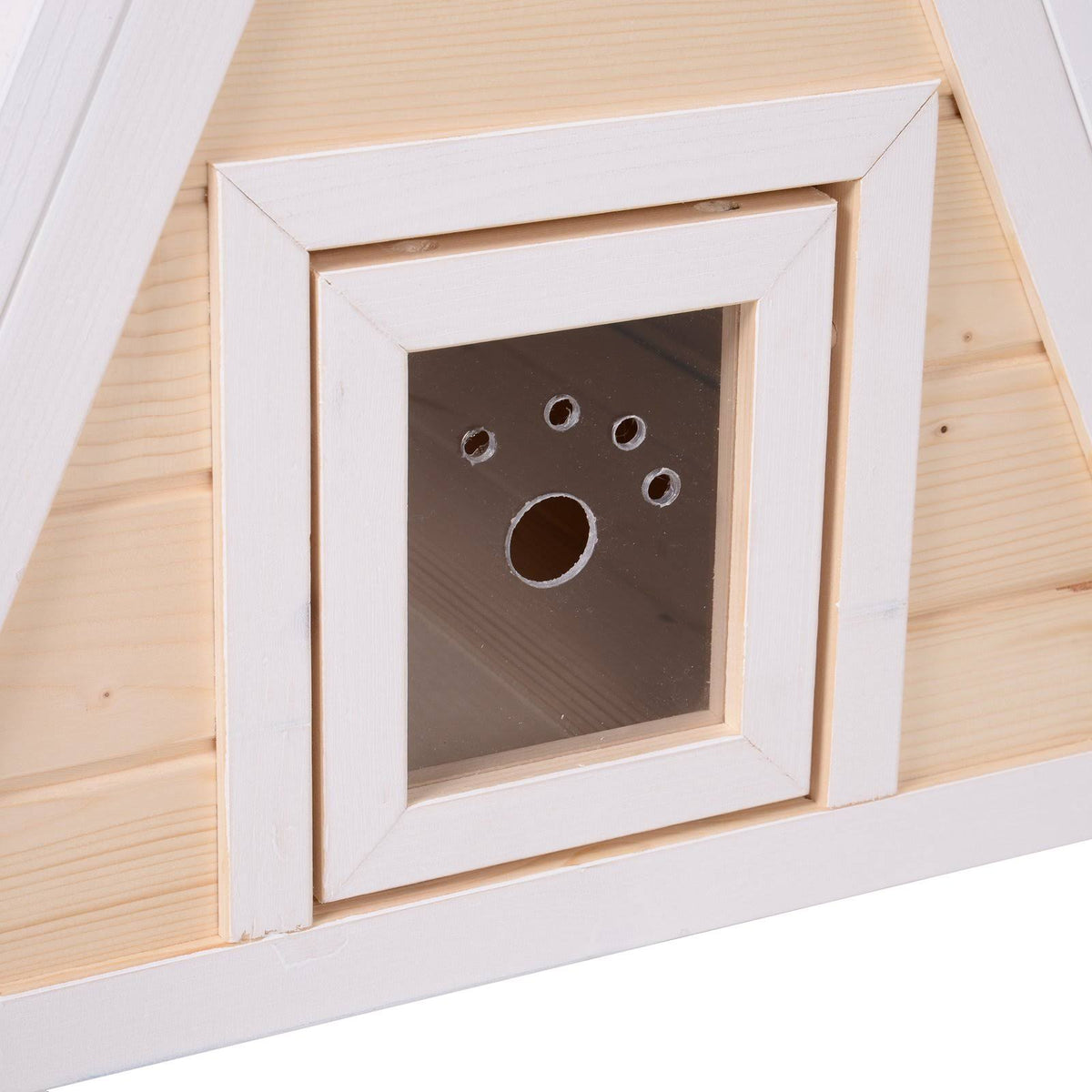 Solid Wood Cat Condo Outdoor Pet Shelter O168