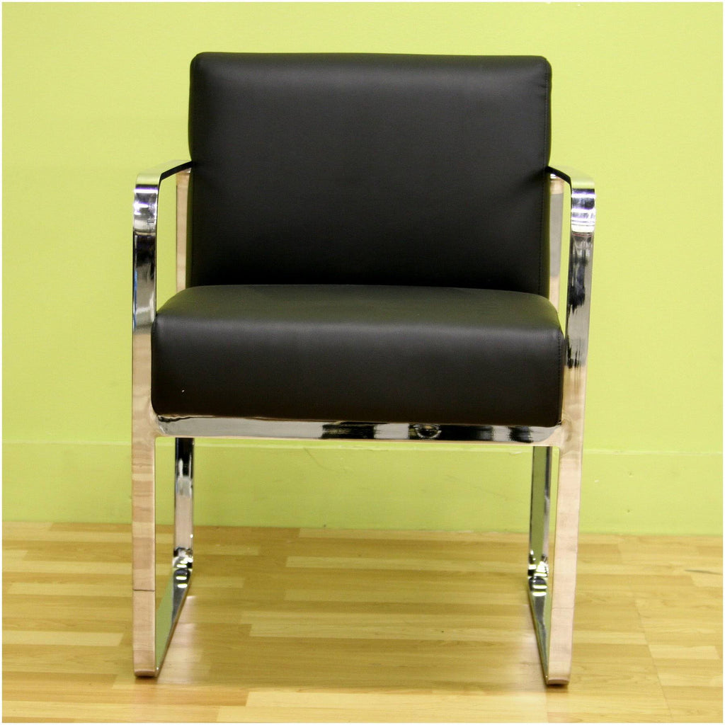 Black Leather Chair B60832