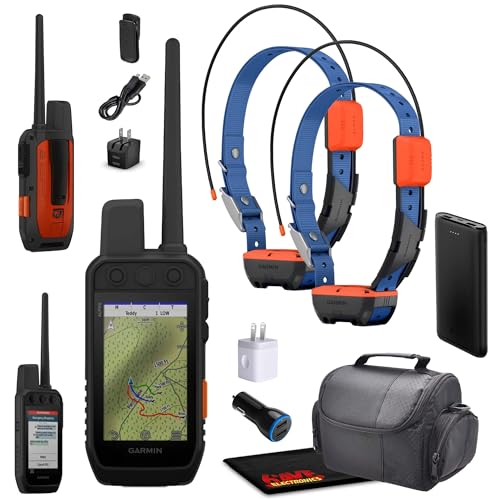 Handheld Dog Tracker & Training System with 2X GPS Tracking Collar Y71028