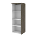 Walnut Grey White Bookcase E850493
