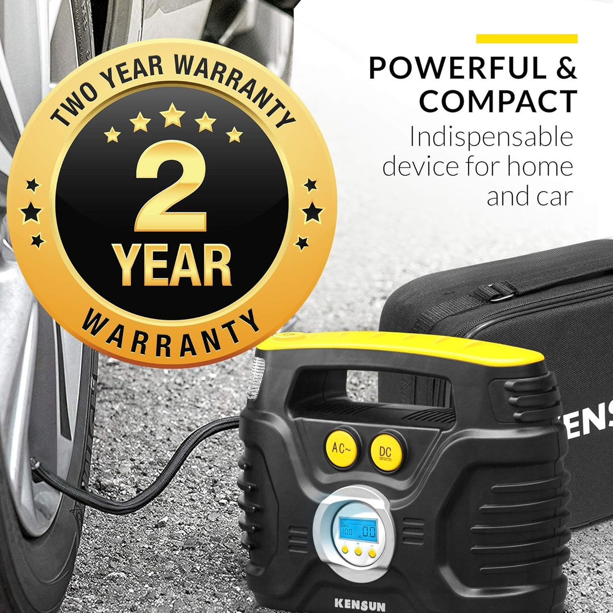 Portable Tire Inflator Air Compressor Pump R869435