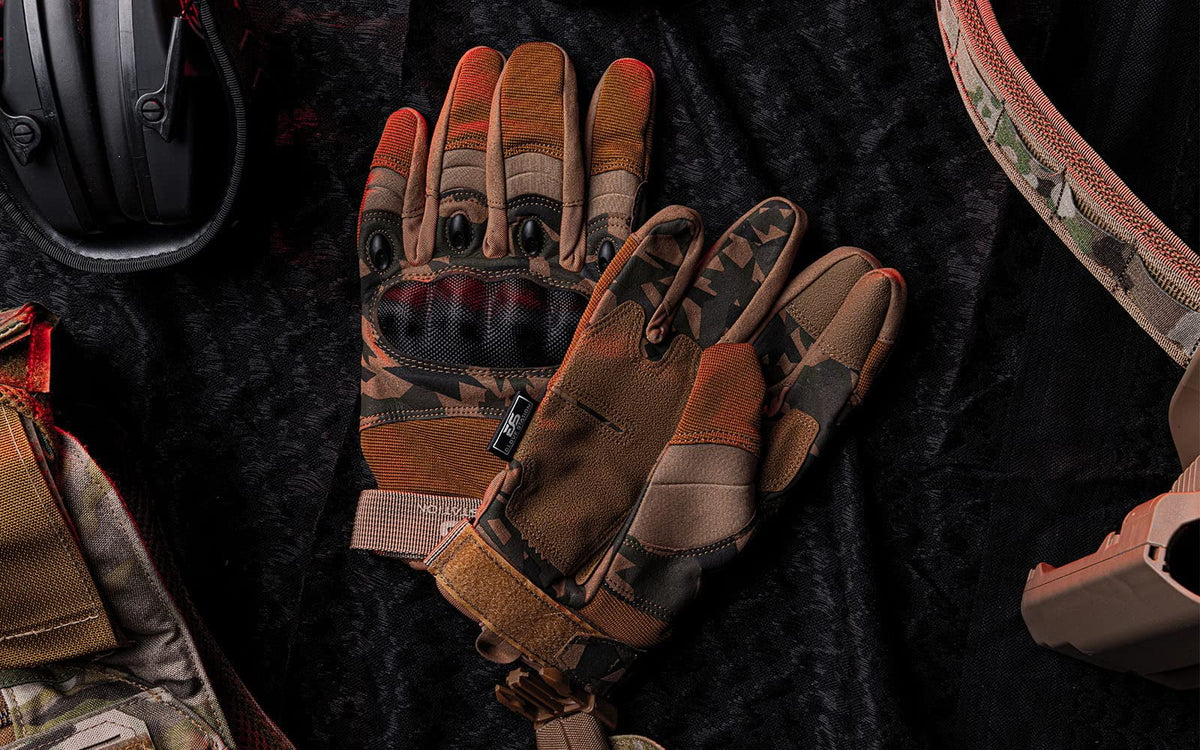 Gray Motorcycle Gloves B27093