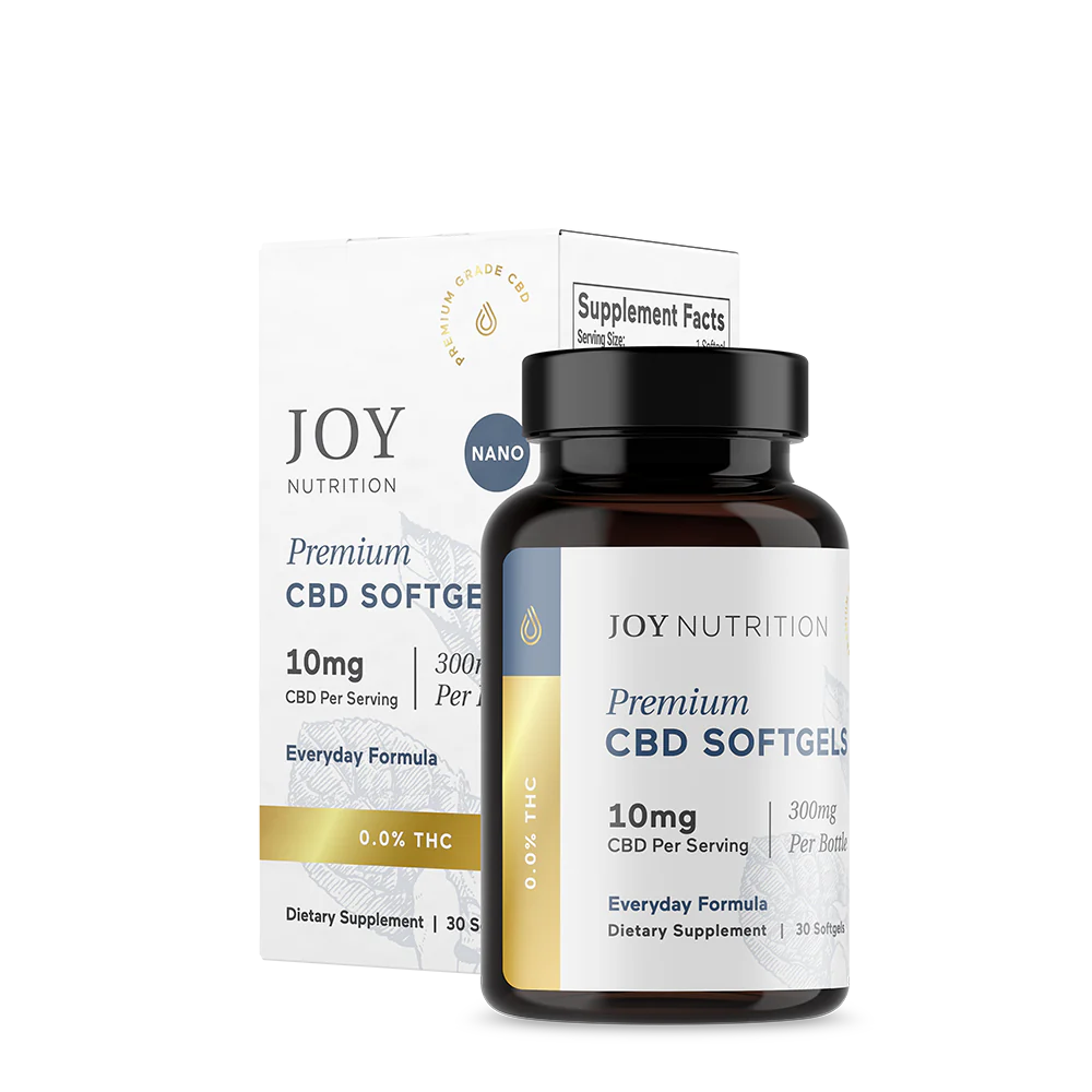 10mg / 25mg / 100mg CBD Softgels Y629