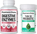 Digestive Enzymes 180ct + Probiotic 60ct Value Pack V40703
