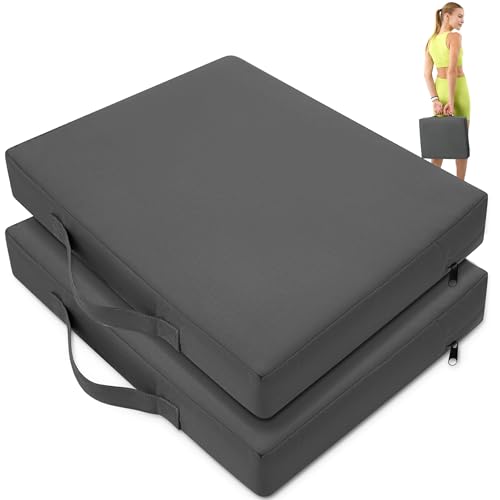 2 Pcs Water-Repellent Stadium Seat Cushions E50770