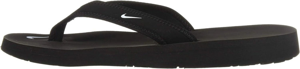 Black White Thong Sandals Q929