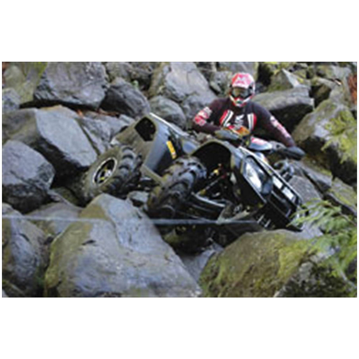Black ATV Front Bumper F751