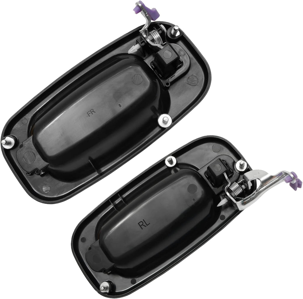 Exterior Door Handles Kit with Keyhole, Pack of 2 F419