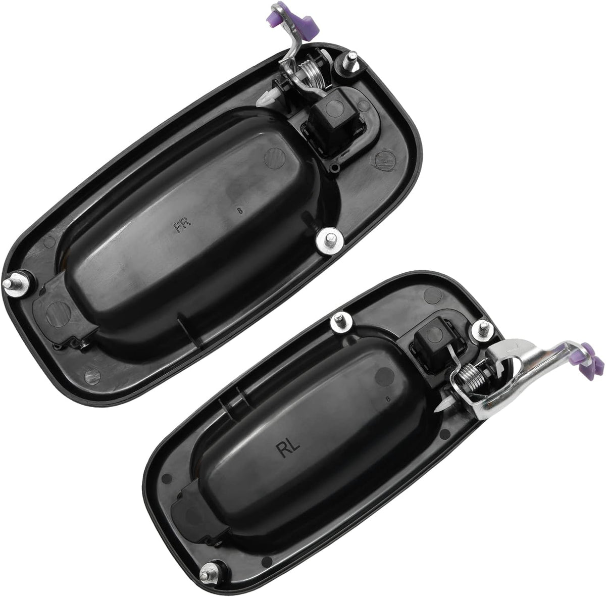 Exterior Door Handles Kit with Keyhole, Pack of 2 F419
