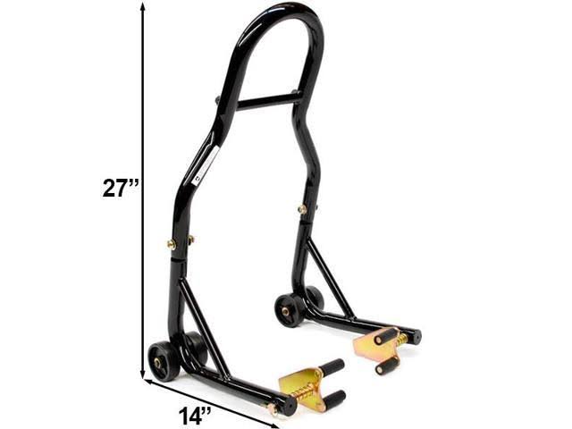 Motorcycle Front+Rear Dual Lift Stand with Spools Y9395