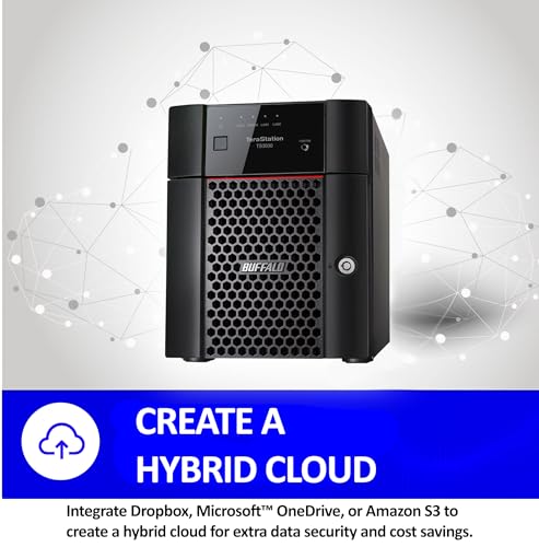 4-Bay 16TB Desktop NAS with Hard Drives Included E9301
