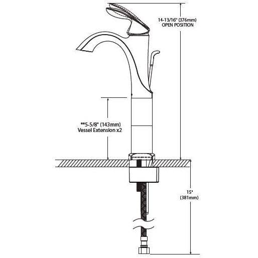 Oil Rubbed Bronze Single Handle Bathroom Faucet P69087