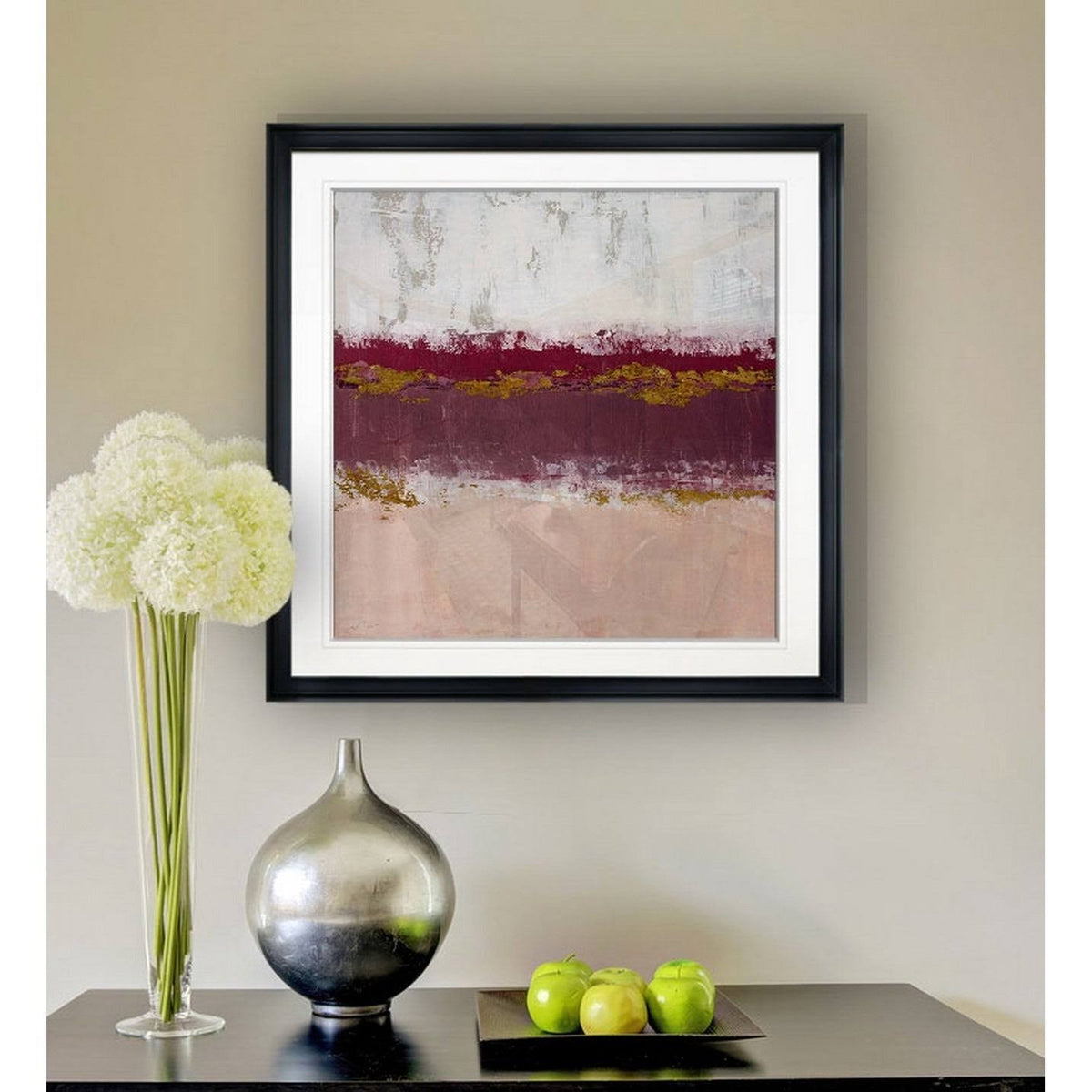 Framed Giclee Print 26x26 L414