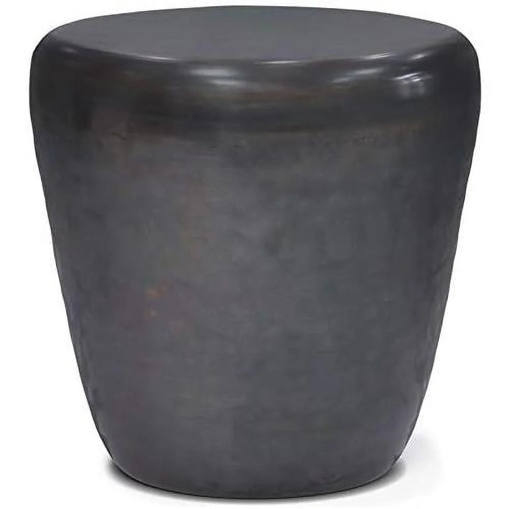 Round Metal End Table K190438