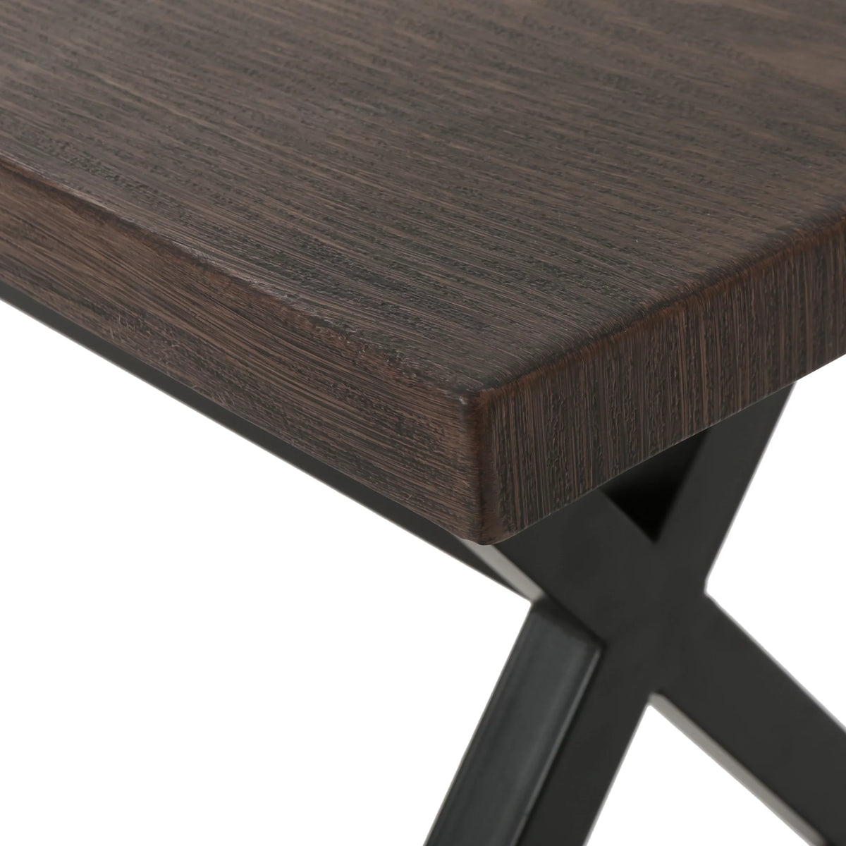 Aluminum Dining Bench with Steel Frame P623